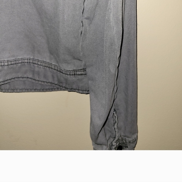 Y2K Mossimo Military Jacket with Patches - Picture 7 of 13